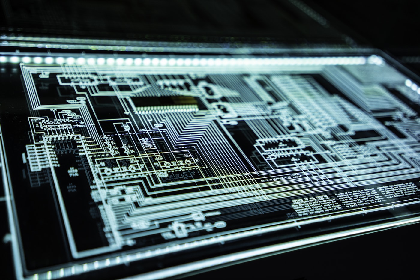 Futuristic technology abstract